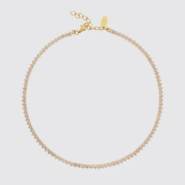 Crystal Navette Necklace