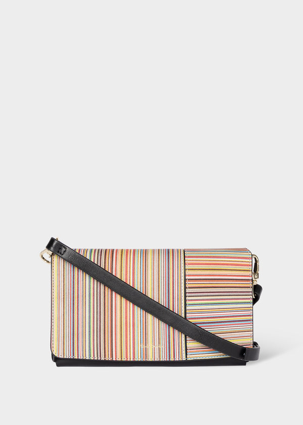 Stripe Phone Bag