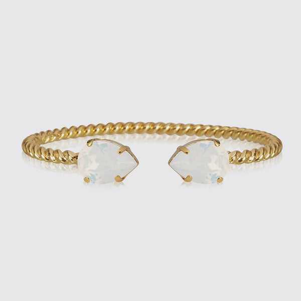 Mini Drop Bracelet - White Opal
